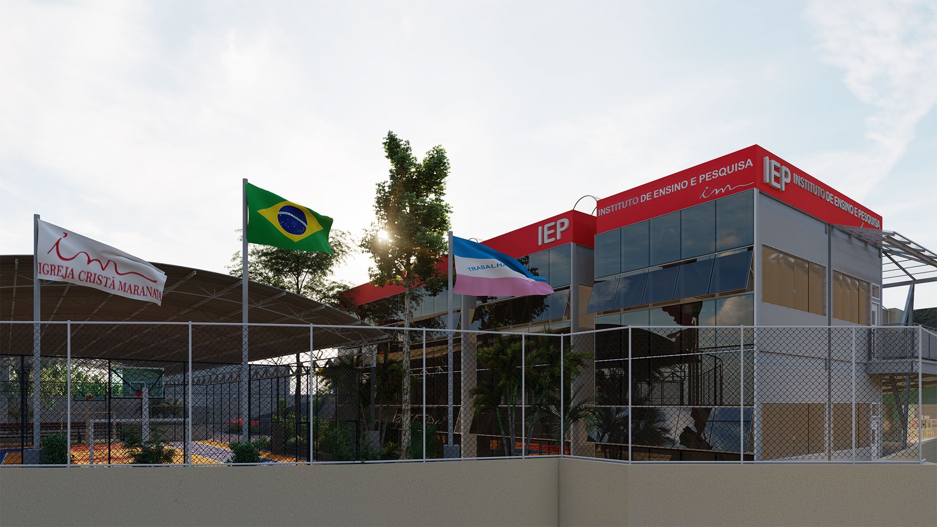 O IEP funcionará no anfi teatro da ICM em Jaburuna, Vila Velha, local onde estão sendo realizadas as obras de infraestrutura da escola