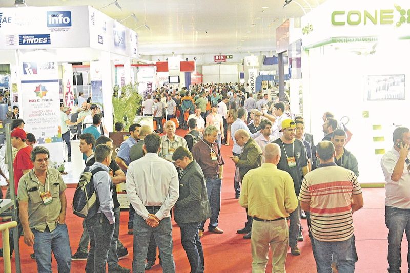 Mec Show em edição realizada antes da pandemia: evento virtual este ano (Foto: Divulgação)