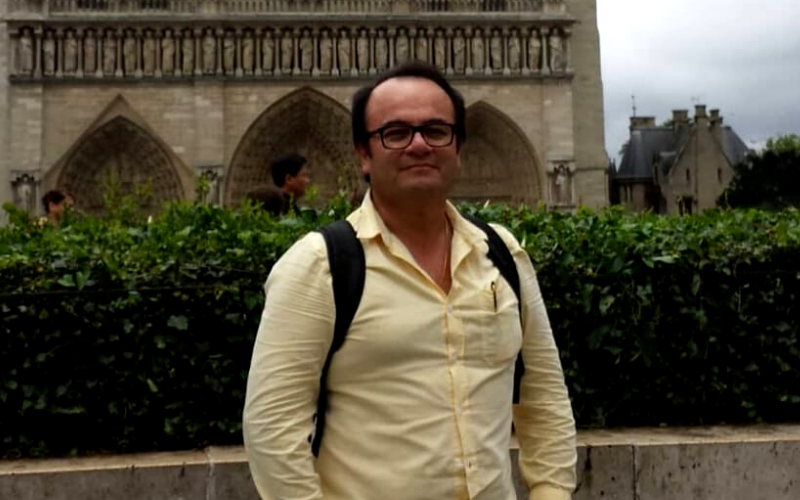 Rodolfo Enrique Postigo Castro, morto a tiros na frente da família em São Paulo (Foto: Reprodução/Instagram)