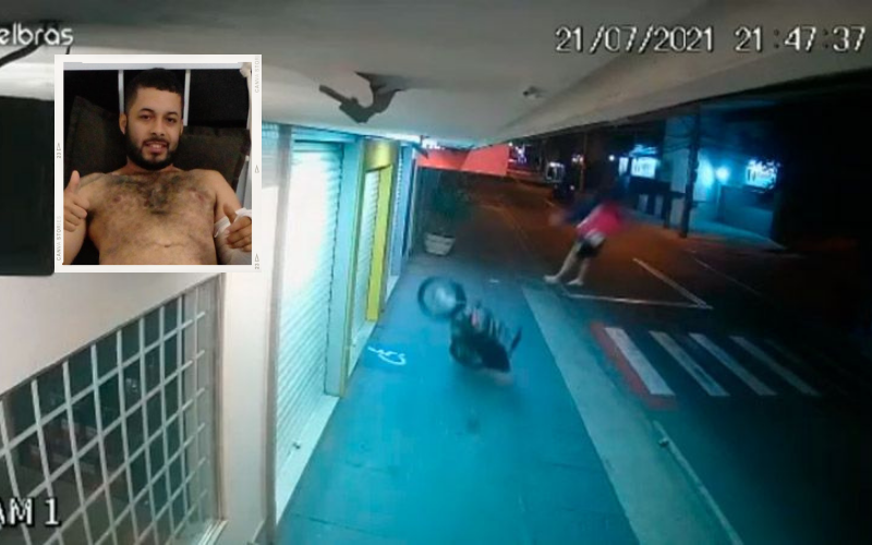 Fernando dos Santos Fernandes, 31 anos, de repouso em casa (Foto: Reprodução | Reprodução/Acervo Pessoal)