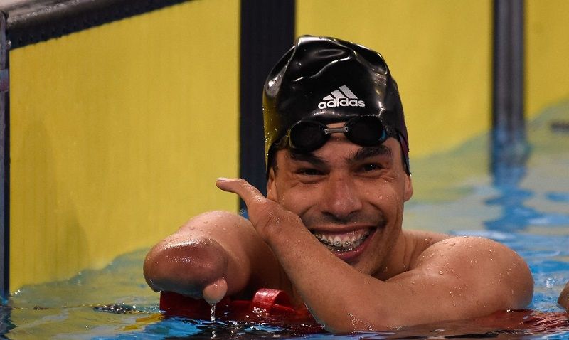 Multicampeão Daniel Dias disputa eliminatória às 23h02 nos 200m livre (Foto: Saulo Cruz/EXEMPLUS/CPB)