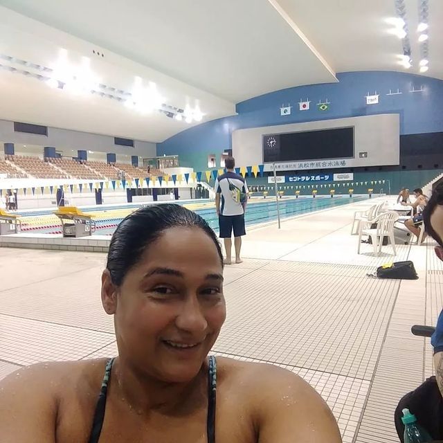 Patrícia compete em três provas (Foto: Reprodução Instagram )