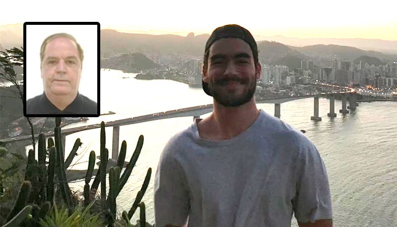 Paulo de Oliveira Cesar e o filho Guilherme Cesar (Foto: Reprodução e Reprodução / Instagram)