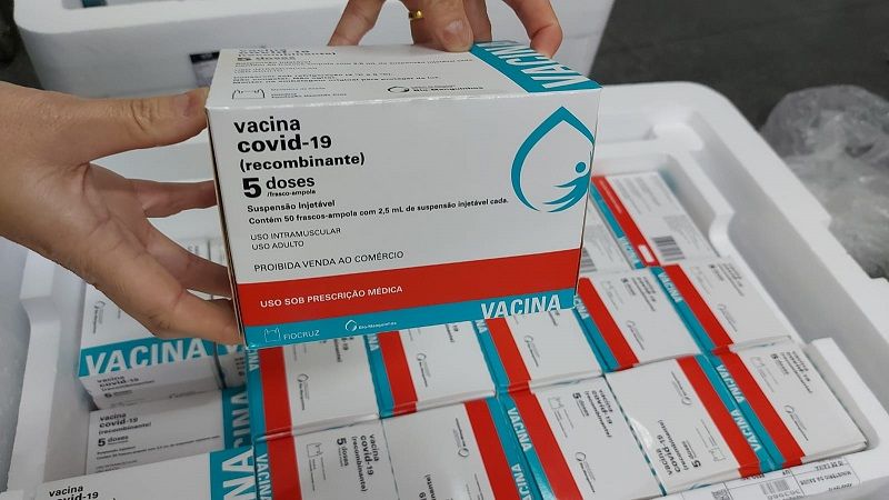Vacina contra covid da Fiocruz/AstraZeneca (Foto: Divulgação/Sesa)