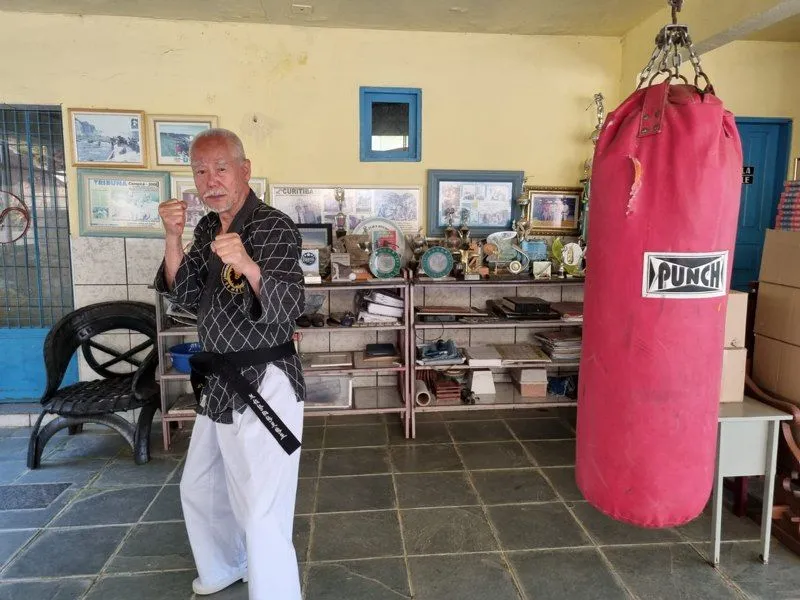 Imagem ilustrativa da imagem Mestre do taekwondo planta mais de 300 cerejeiras