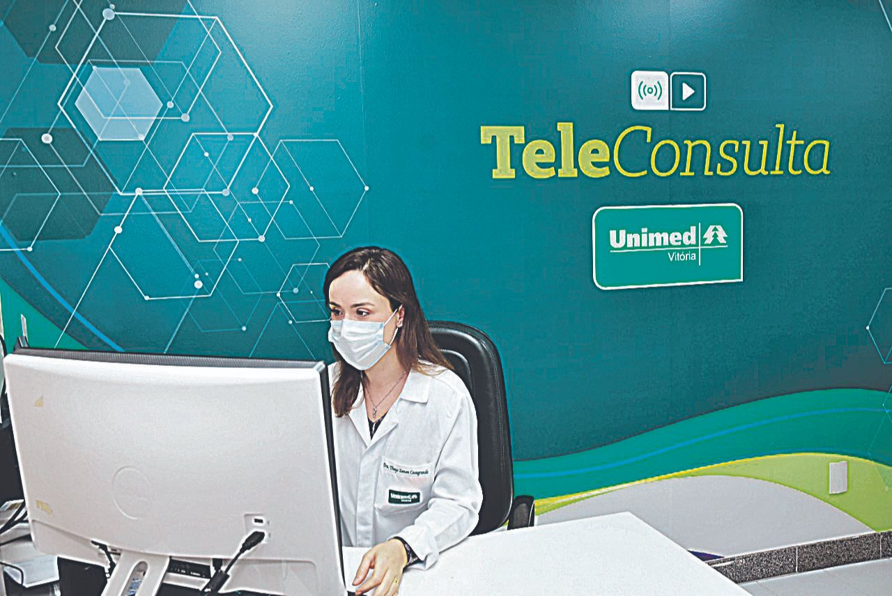 A cooperativa implantou durante a pandemia o serviço de teleconsulta, que oferece mais segurança ao paciente