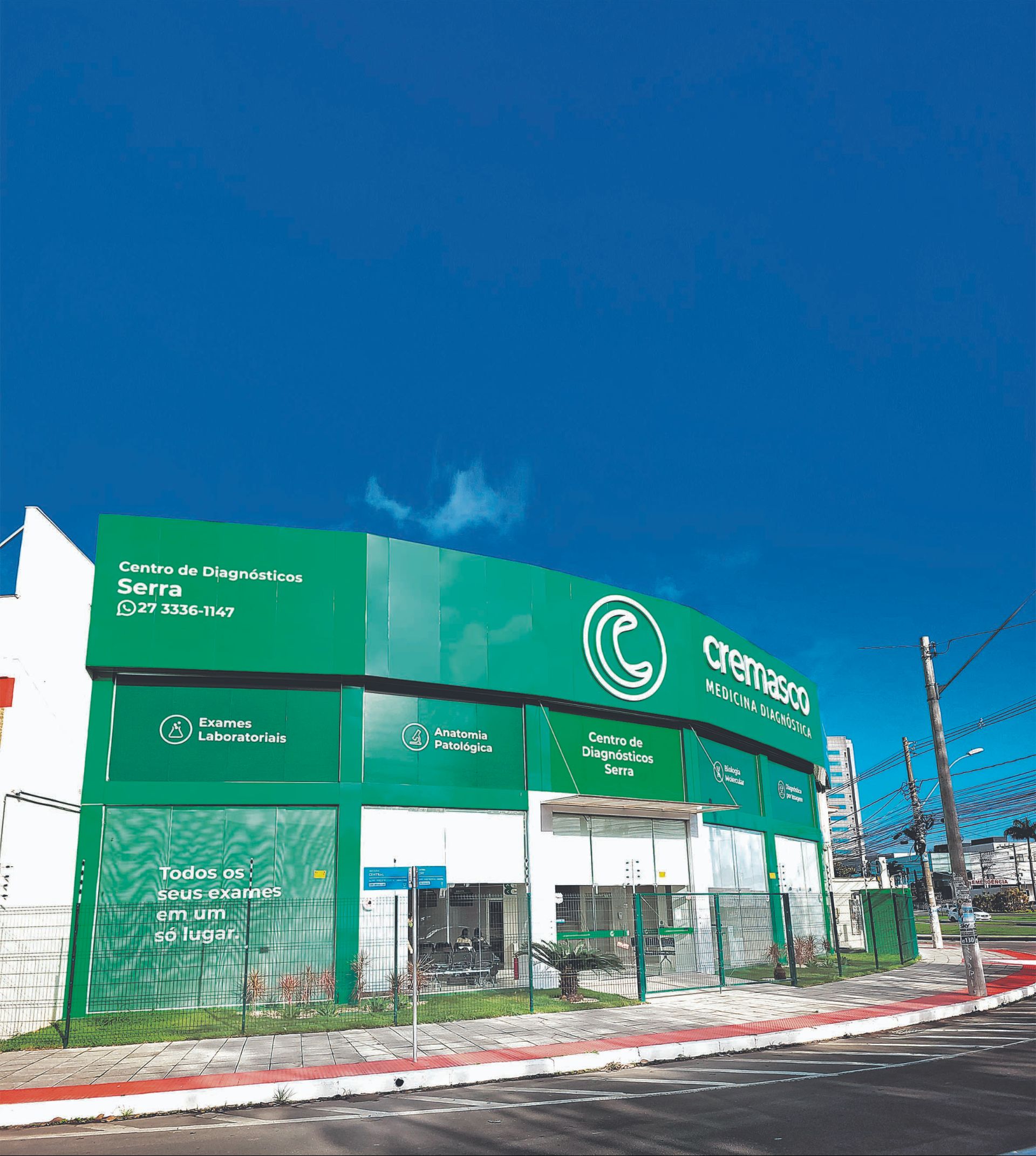 Laboratórios tem unidades em Cariacica, Serra, Vila Velha e Vitória