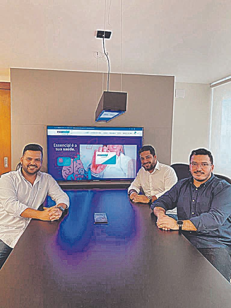 João Paulo Crivilin, Pitiguara Coelho e João Paulo Toscano: parceiros