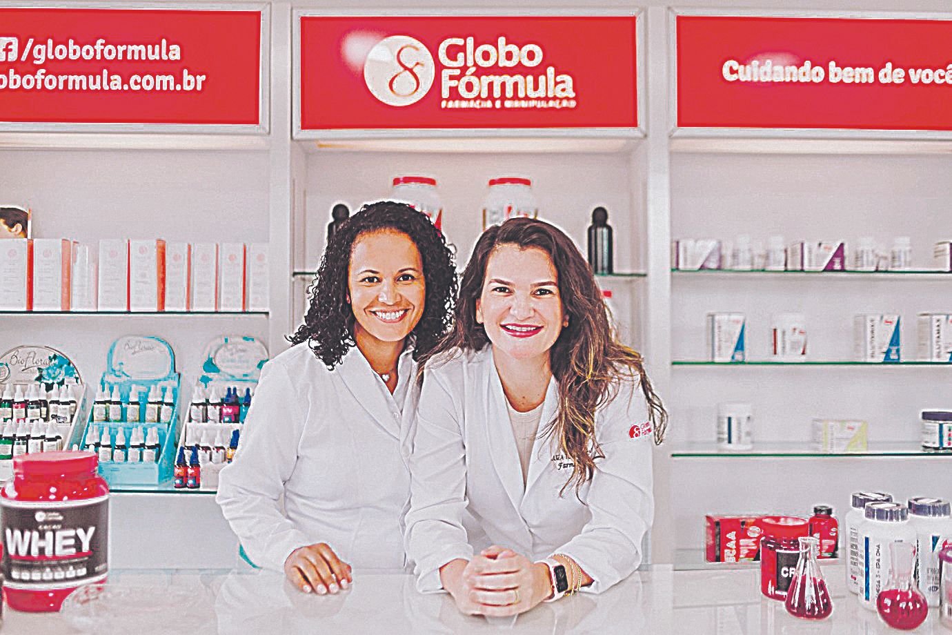 Ana Paula Couto e Luiza Scardua lembram que os suplementos ajudam na perda de gordura