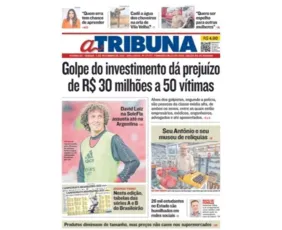 Imagem ilustrativa da imagem Confira os destaques de A Tribuna deste sábado