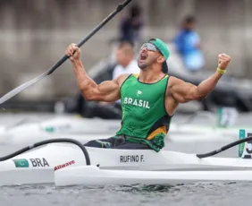Imagem ilustrativa da imagem Fernando Rufino conquista ouro na canoagem na Paralimpíada