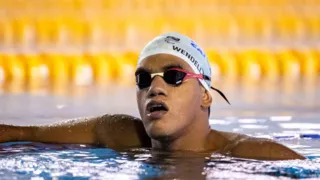 Imagem ilustrativa da imagem Wendell Berlamino arranca no final e garante bronze nos 100m borboleta