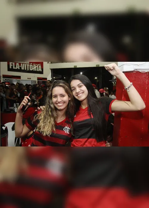 Imagem ilustrativa da imagem Veja a festa da torcida do Flamengo no Estado