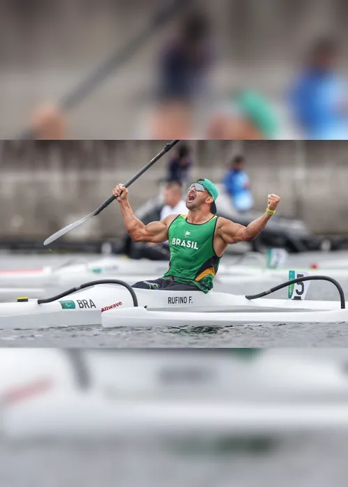 Imagem ilustrativa da imagem Fernando Rufino conquista ouro na canoagem na Paralimpíada