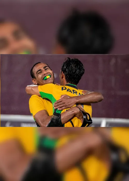 Imagem ilustrativa da imagem Brasil é penta no futebol de 5 das Paralimpíadas com vitória sobre Argentina