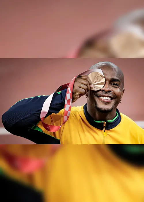 Imagem ilustrativa da imagem João Victor Teixeira é bronze no lançamento de disco em Tóquio