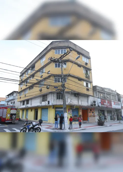 Imagem ilustrativa da imagem Incêndio em prédio assusta moradores em Vitória