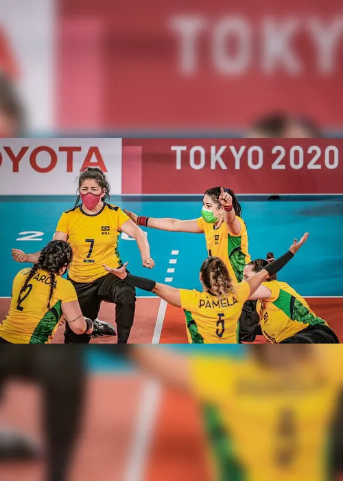 Imagem ilustrativa da imagem Vôlei sentado brasileiro feminino perde para os EUA e disputa o bronze