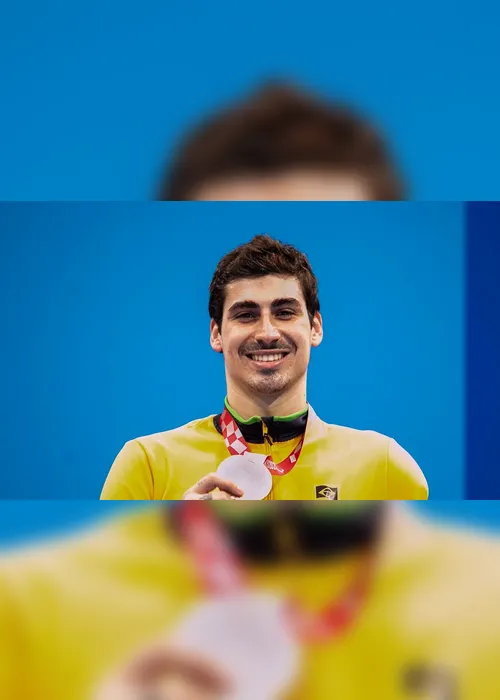 Imagem ilustrativa da imagem Paralimpíada: Talisson Glock fatura bronze na natação nos 100m livre