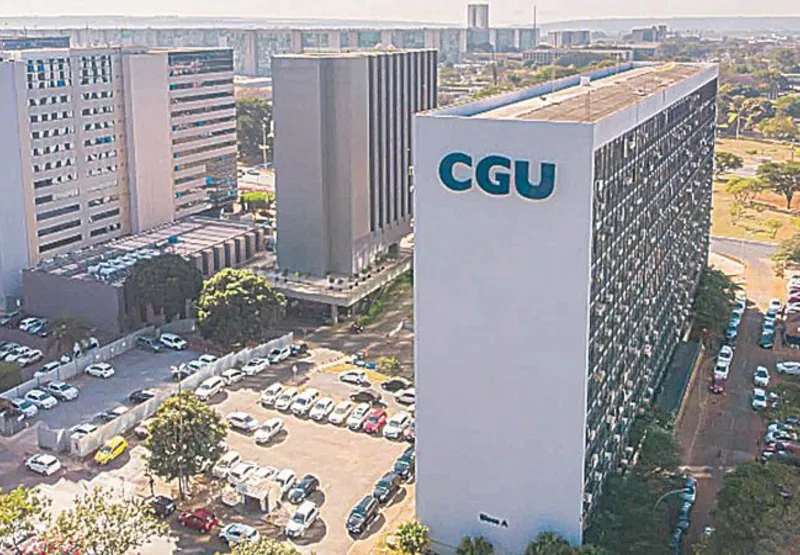 Prédio da CGU, em Brasília: concurso está autorizado e oferta 375 oportunidades, com provas previstas para o início de 2022 e com salários que chegam a R$ 19 mil