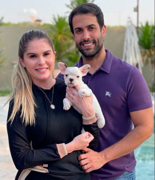 Bárbara Evans e o marido Gustavo (Foto: Reprodução / Instagram)