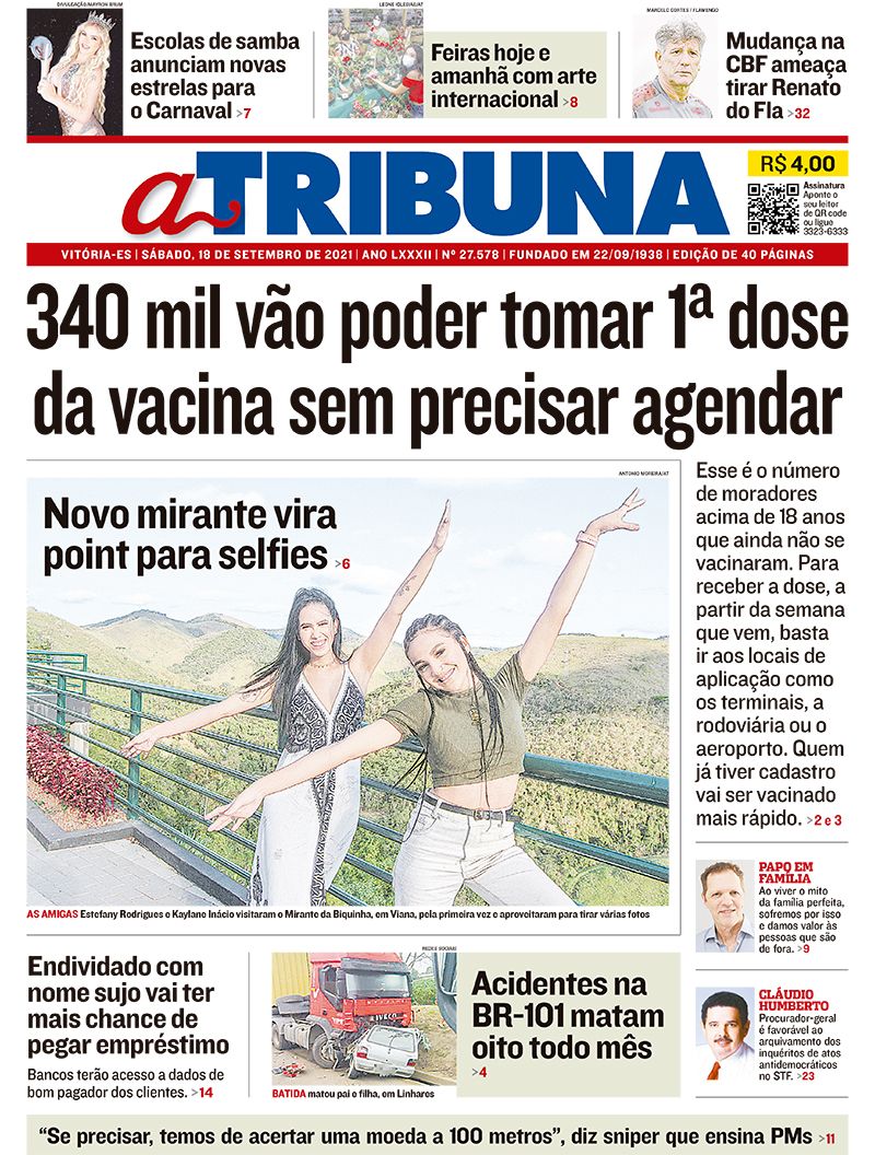 (Foto: Reprodução / Jornal A Tribuna)