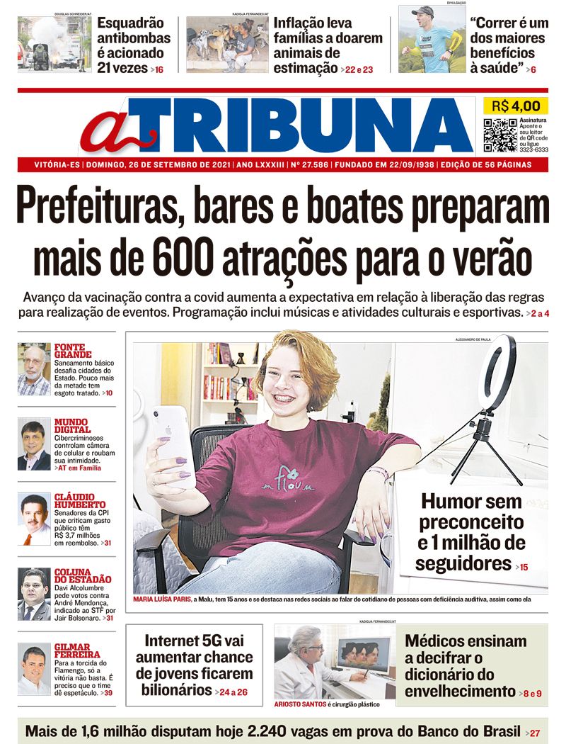 (Foto: Reprodução / Jornal A Tribuna)