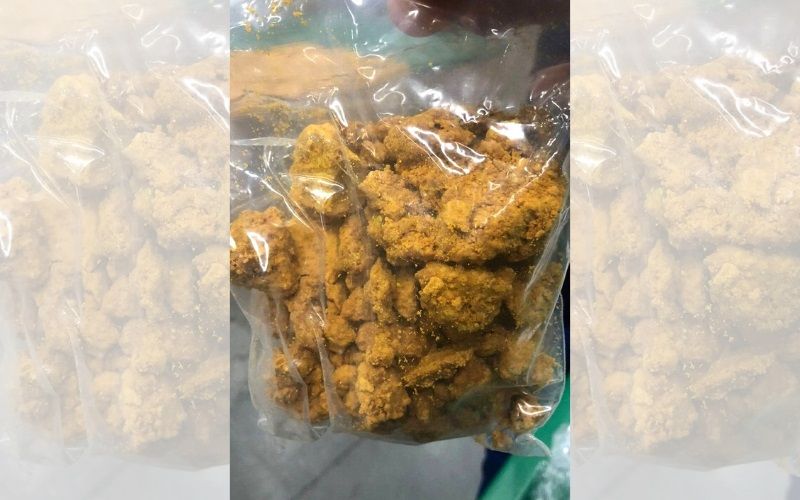 Cientistas afirmam que droga misteriosa é maconha sintética inédita no Brasil (Foto: Divulgação/Receita Federal do Paraná)