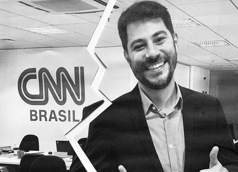 O jornalista e apresentador descobriu o desligamento durante as férias, enquanto assistia a programação da emissora (Foto: Divulgação/ @evaristocostaoficial)