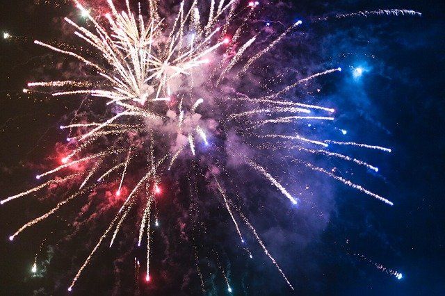 Fogos de artifício (Foto: Pixabay)