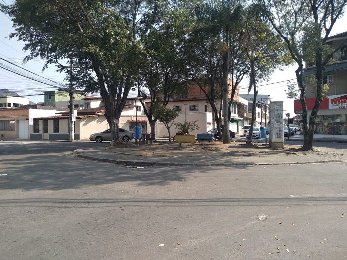 Entrada do bairro José de Anchieta, na Serra (Foto: Fabio Nunes/AT)