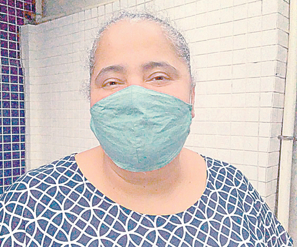 "Com o horário de verão, vou poder aproveitar mais os fins de semana em churrascos com a família", Lúcia Conceição, 49 anos, diarista (Foto: Ludmila Azevedo/AT)