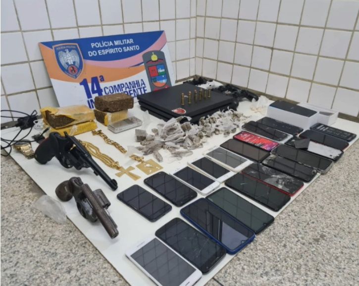 Grupo roubou 192 celulares em um mês (Foto: Divulgação Polícia Civil)
