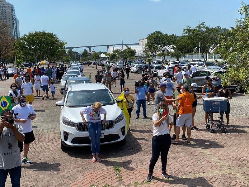 Ponto de saída em Vitória será na Praça do Papa, na Enseada do Suá (Foto: Kadidja Fernandes/AT)