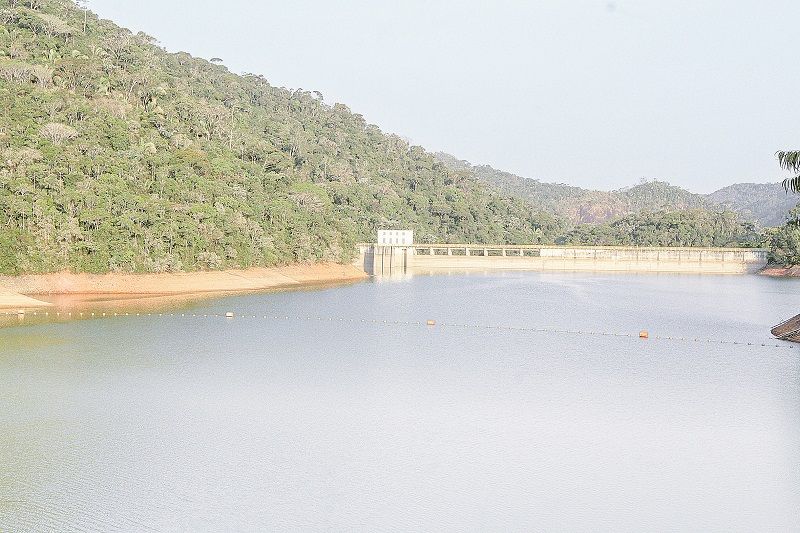 Represa de Rio Bonito: acordo prevê uso de água do reservatório quando a vazão do Santa Maria da Vitória chega a níveis críticos (Foto: Leonardo Bicalho - 21/09/2021)