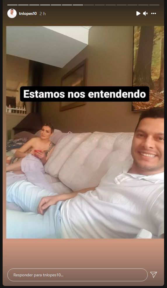 Andressa e Thiago no Instagram (Foto: Reprodução/Instagram)