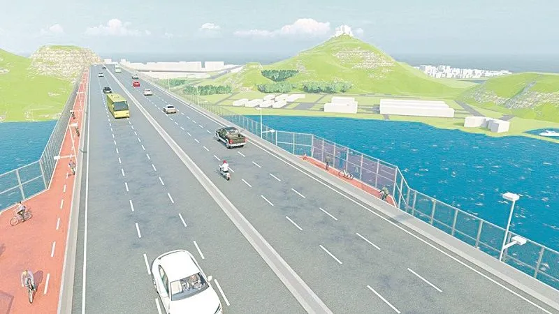 Imagem ilustrativa da imagem Começa obra de ciclovia na 3ª Ponte em Vila Velha