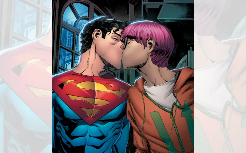 Imagem ilustrativa da imagem Novo Superman, filho de Clark Kent, assume ser bissexual em nova HQ