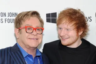 Imagem ilustrativa da imagem Elton John e Ed Sheeran lançarão juntos single de Natal