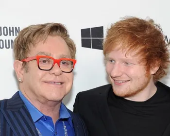Imagem ilustrativa da imagem Elton John e Ed Sheeran lançarão juntos single de Natal