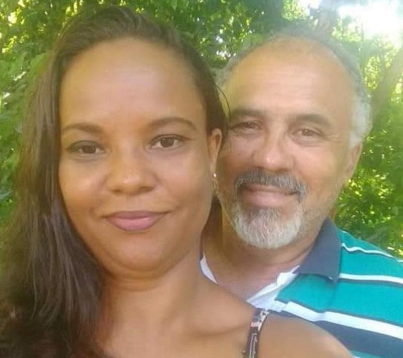 Adilson José de Freitas e Leidiana Maria Santos foram mortos em um pasto no bairro Planeta, em Cariacica (Foto: Acervo da família)