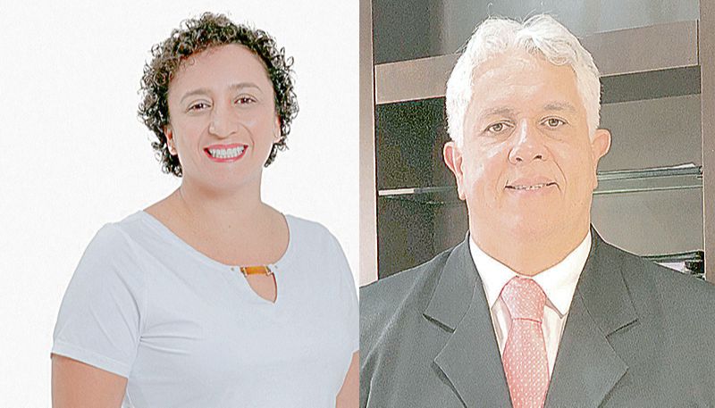 Erica Neves e Alexandre Rossoni prometem se inscrever na eleição (Foto: Divulgação)