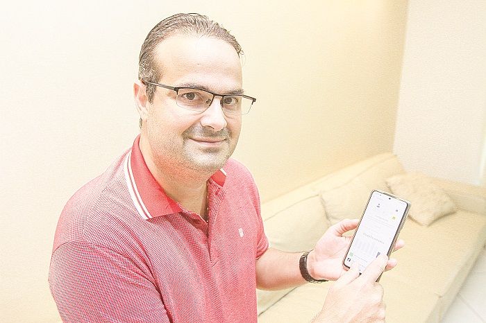 João Paulo Machado, especialista em Segurança da Informação: risco de pedofilia, sequestro e golpes (Foto: Kadidja Fernandes/AT)