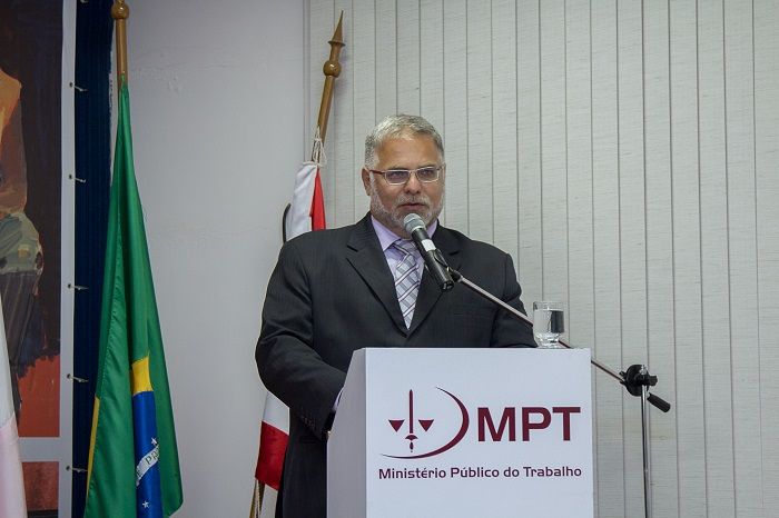 Novo procurador-chefe, Estanislau Bozi (Foto: Divulgação/ MPT-ES)