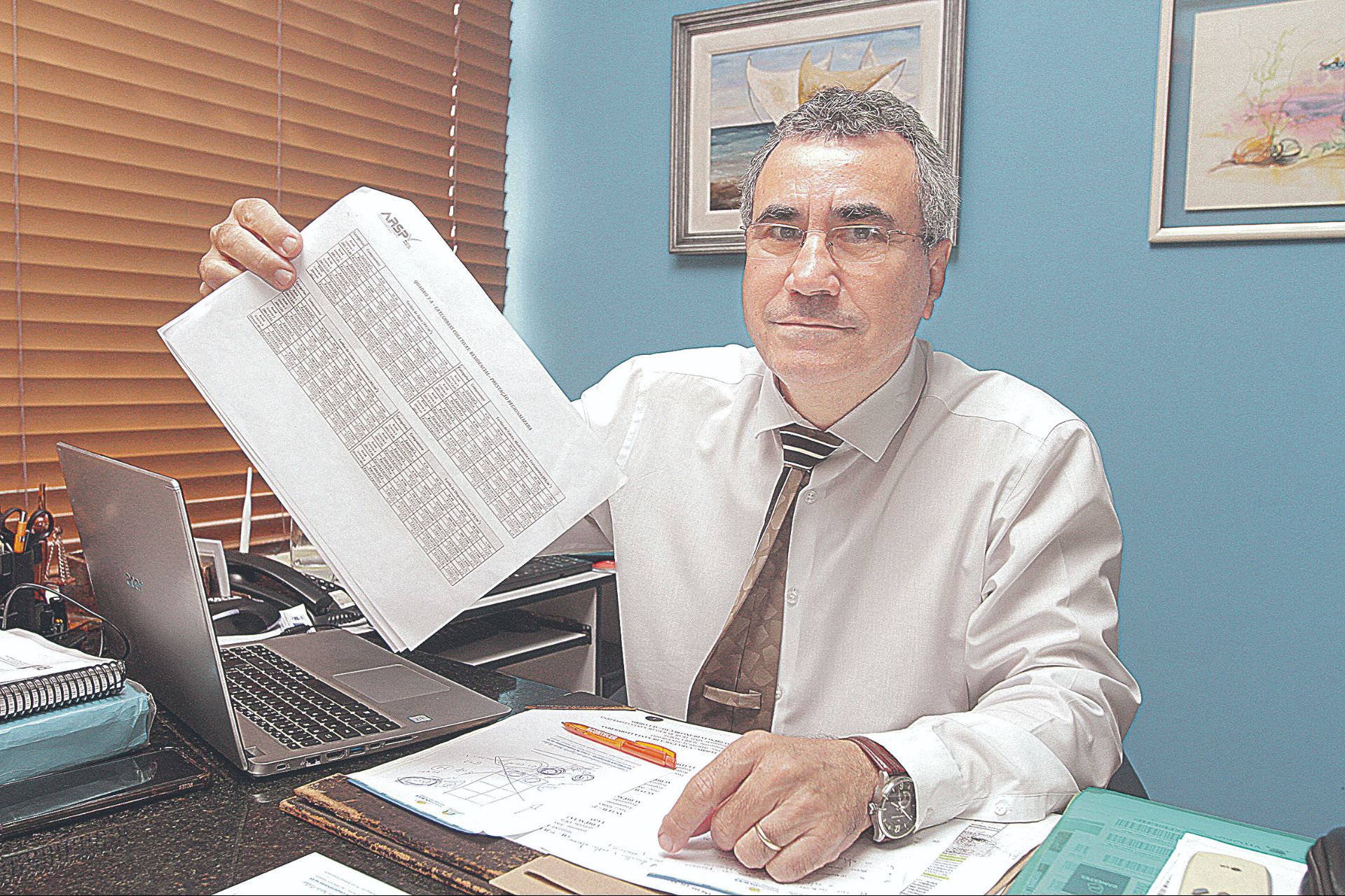 Presidente do Sindicato Patronal de Condomínios, Gedaias Freire disse que aumento vai variar entre cada prédio (Foto: Antonio Moreira/AT)
