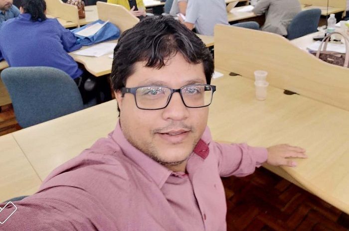 Professor Jonathan morreu neste sábado (Foto: Acervo pessoal)